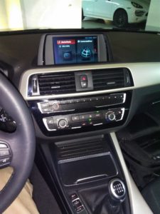 BMW 1 ER central console